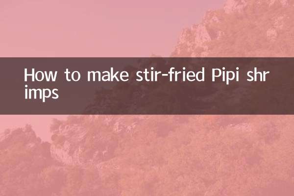 Come preparare i gamberi Pipi saltati in padella