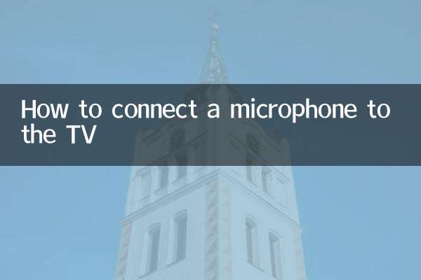 Come collegare un microfono alla TV