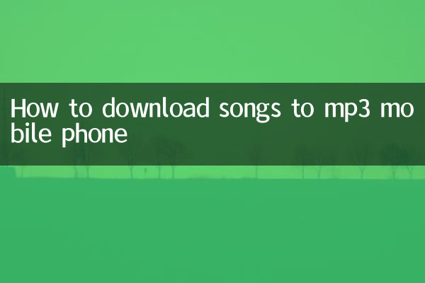 So laden Sie Songs auf ein MP3-Handy herunter