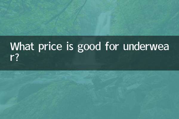 কি দাম আন্ডারওয়্যার জন্য ভাল?
