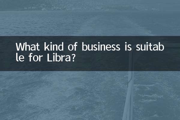 리브라에는 어떤 사업이 적합한가요?