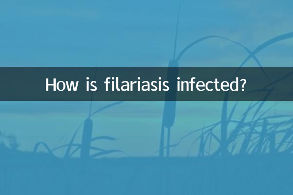 फाइलेरिया का संक्रमण कैसे होता है?
