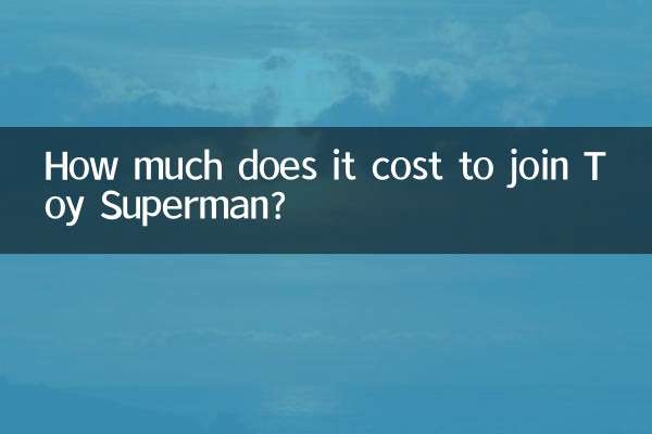 Сколько стоит присоединиться к Игрушечному Супермену?