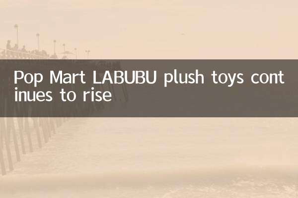 Pop Mart Labubu Plush Toys continua a salire