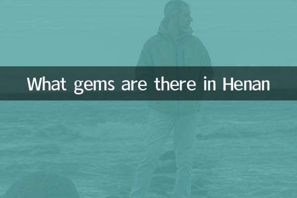 हेनान में क्या रत्न हैं
