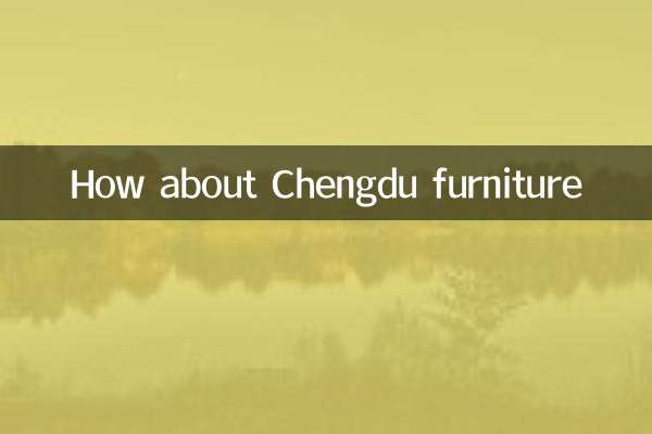 Que tal móveis chengdu