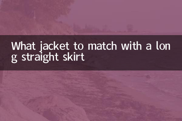 Welche Jacke passt zu einem langen geraden Rock