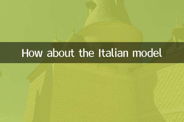 Wie wäre es mit dem italienischen Modell