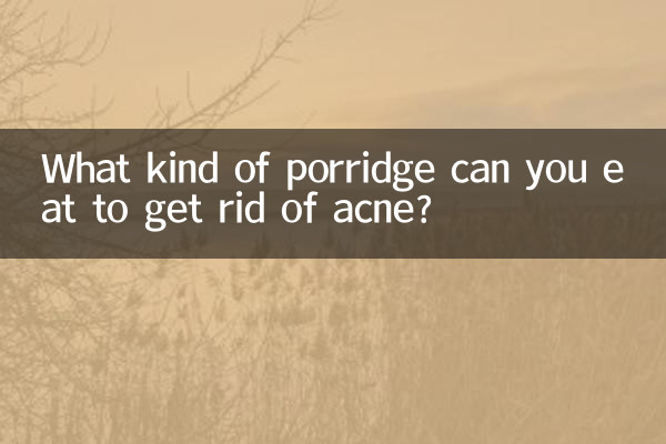Que tipo de mingau você pode comer para se livrar da acne?