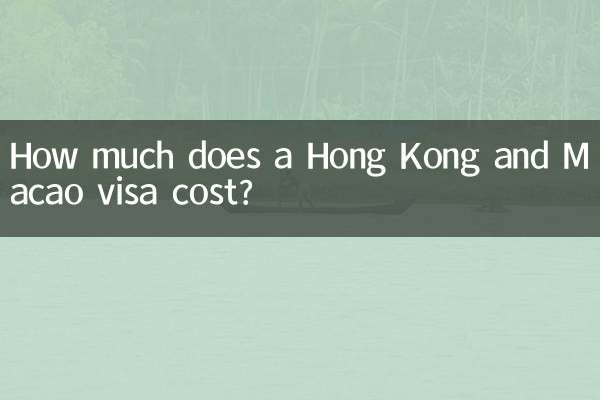 Wie viel kostet ein Visum für Hongkong und Macau?