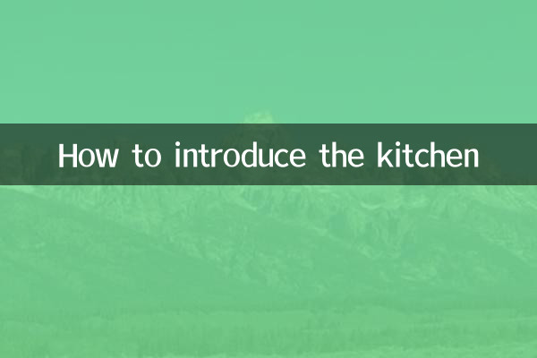 怎麼介紹廚房