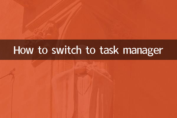 So wechseln Sie zum Task-Manager