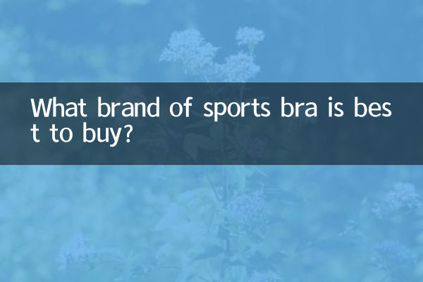 Какую марку спортивного бюстгальтера лучше купить?