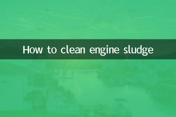 Cómo limpiar lodos del motor