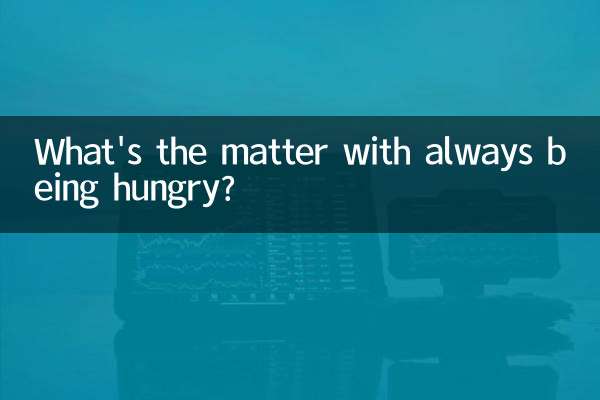 老愛餓是怎麼回事