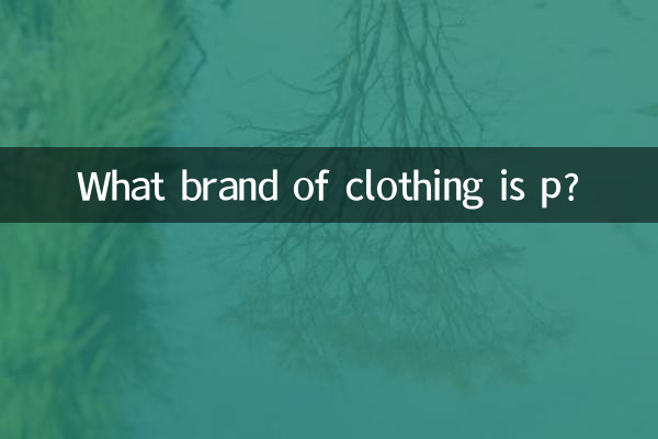 p是什麼衣服牌子