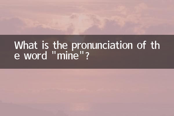 ¿Cuál es la pronunciación de la palabra 
