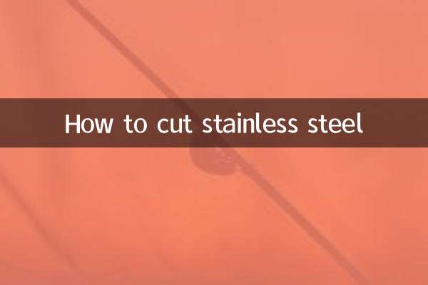 So schneidet man Edelstahl