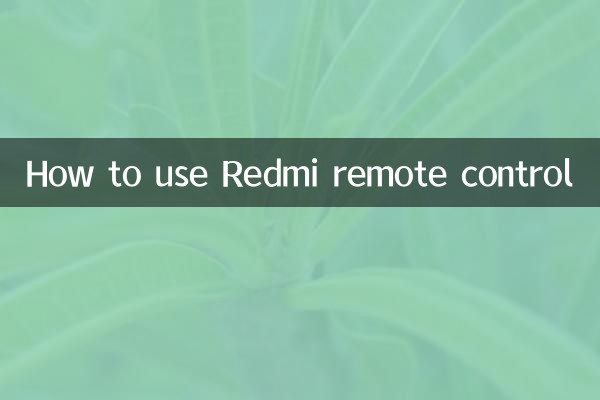 Como usar o controle remoto Redmi