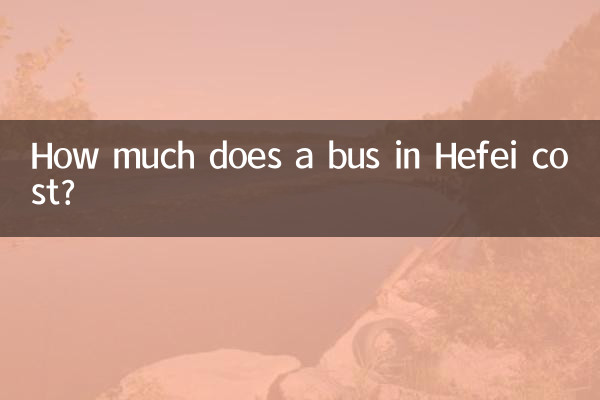 Quanto custa um ônibus em Hefei?