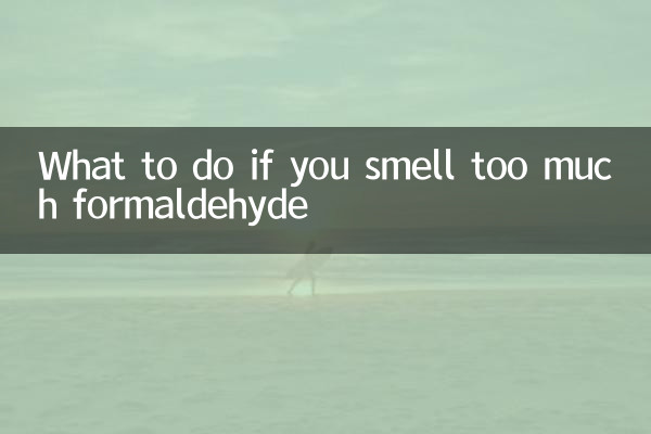 O que fazer se você cheirar muito formaldeído