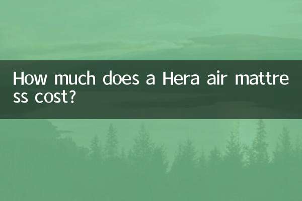 Quanto custa um colchão de ar Hera?