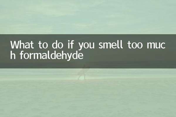 O que fazer se você cheirar muito formaldeído
