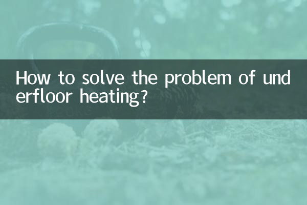 Como resolver o problema do piso radiante?