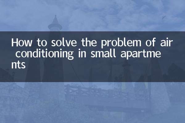 Cómo solucionar el problema del aire acondicionado en apartamentos pequeños