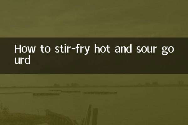 So braten Sie scharf-sauren Kürbis an