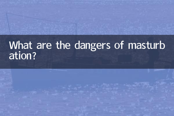 Quali sono i pericoli della masturbazione?