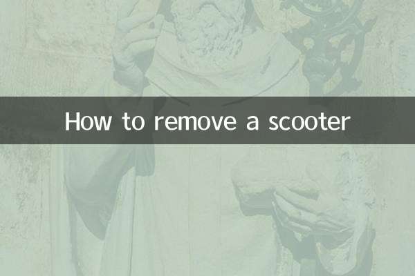 Как снять самокат