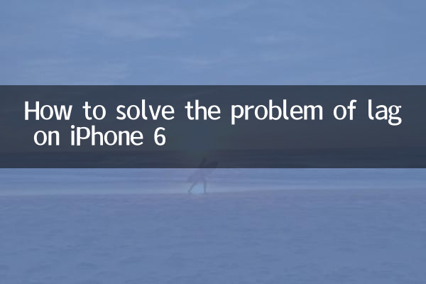 Como resolver o problema de lag no iPhone 6