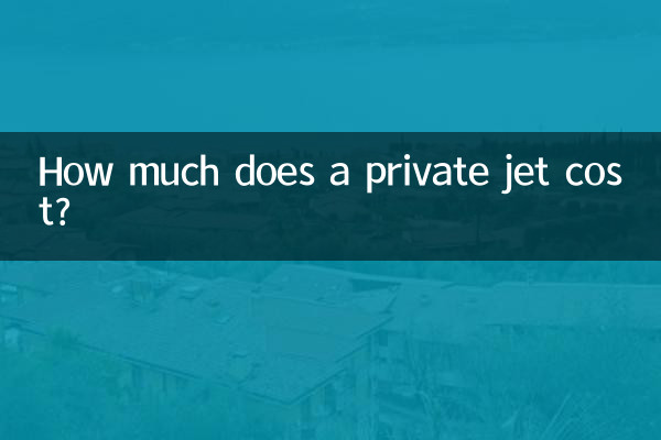 How much does a private jet cost?