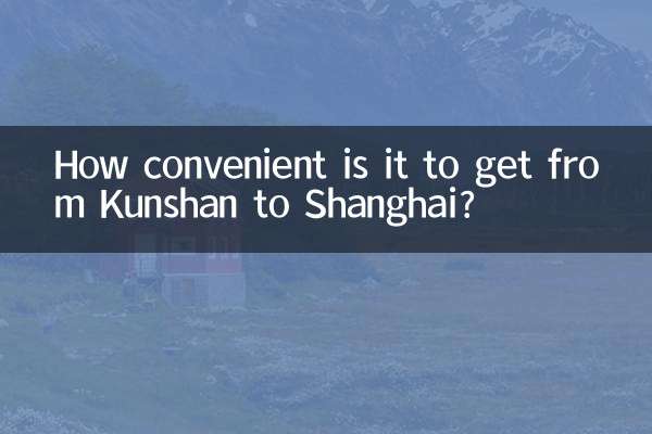 رسیدن از کونشان به شانگهای چقدر راحت است؟