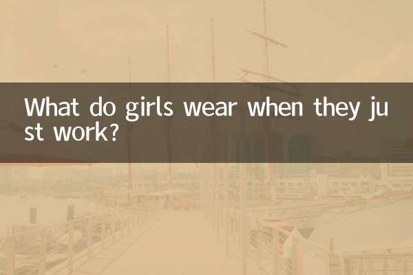 Что носят девушки, когда они просто работают?