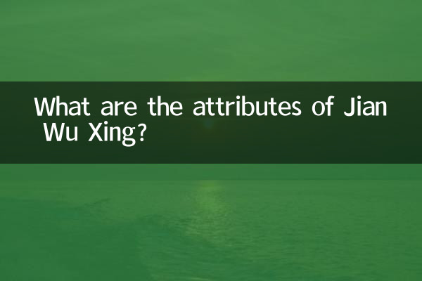 ویژگی های جیان وو زینگ چیست؟