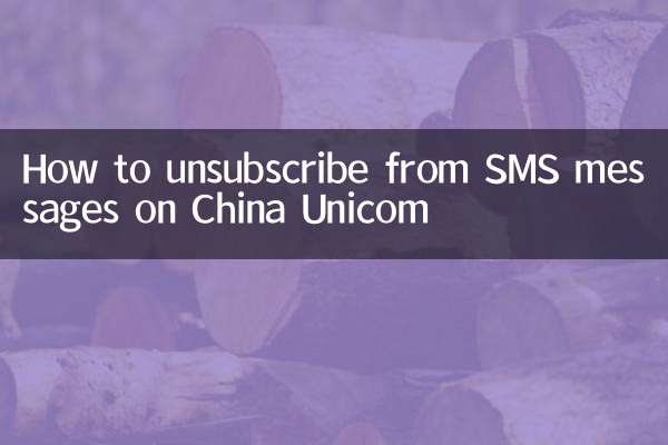 Come annullare l'iscrizione ai messaggi SMS su China Unicom
