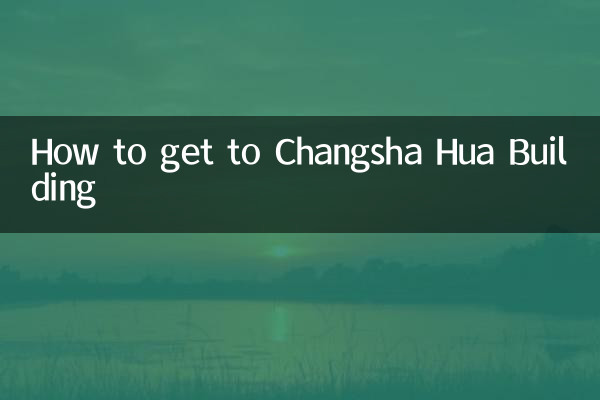 Come arrivare all'edificio Changsha Hua