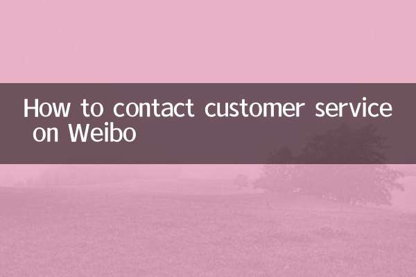 Cómo contactar al servicio de atención al cliente en Weibo