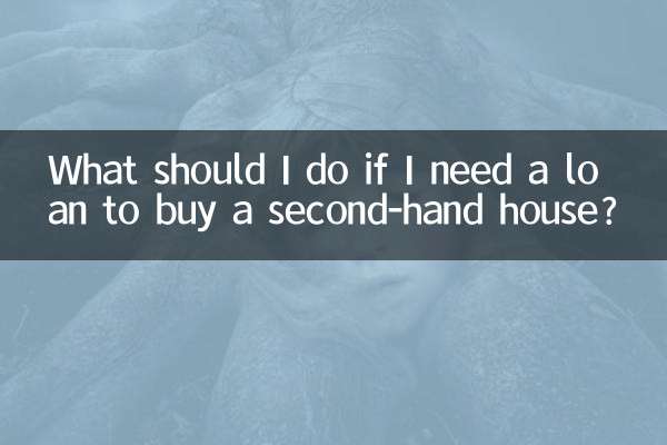 Que dois-je faire si j’ai besoin d’un prêt pour acheter une maison d’occasion ?