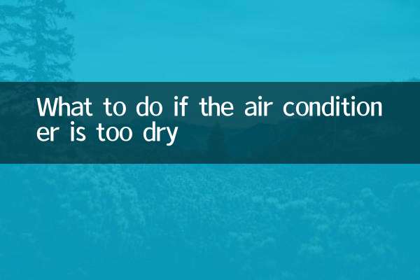 Qué hacer si el aire acondicionado está demasiado seco