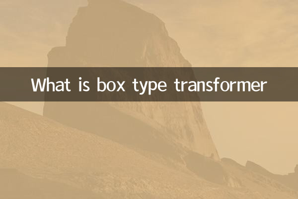 O que é transformador tipo caixa