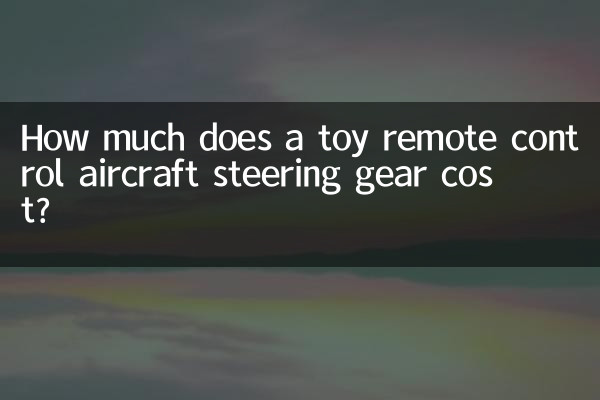 Quanto custa um leme de aeronave com controle remoto de brinquedo?