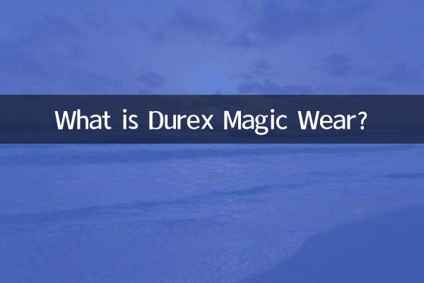 Durex ম্যাজিক পরিধান কি?
