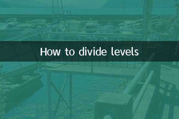 How to divide levels