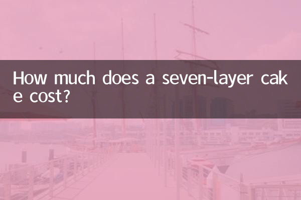 How much does a seven-layer cake cost?