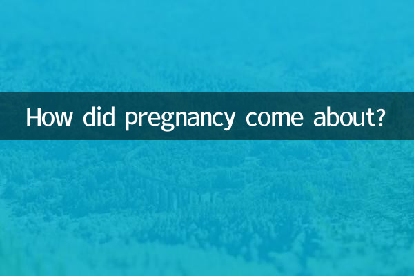 Comment est née la grossesse ?