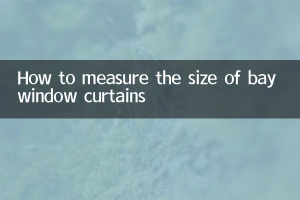 Como medir o tamanho das cortinas da janela saliente