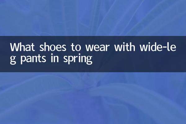 वसंत ऋतु में चौड़े पैरों वाली पैंट के साथ कौन से जूते पहनने हैं